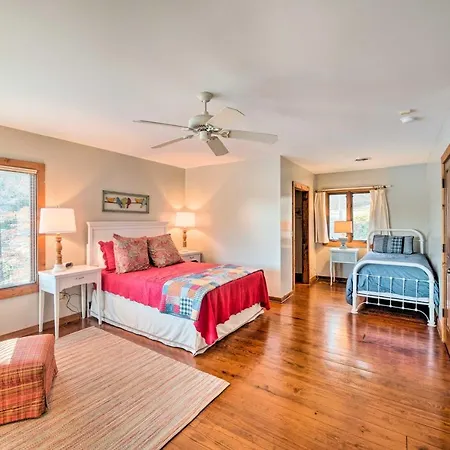 Lakefront Harrison Home With Sunroom, Deck, And Dock!